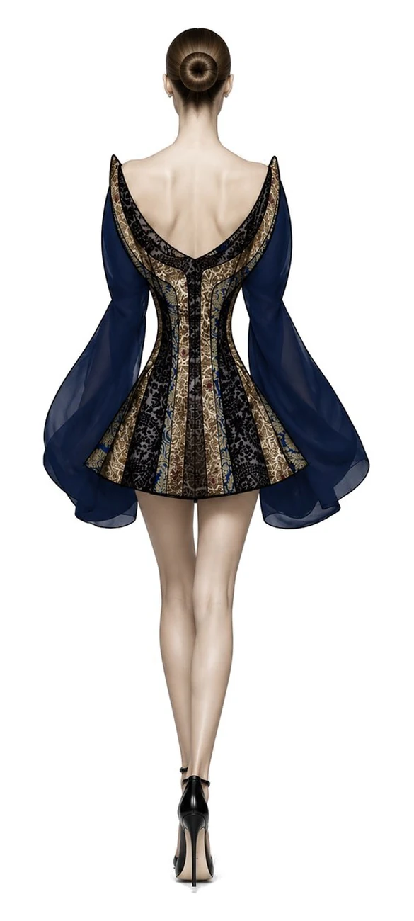 Question Everything, ai render, back
