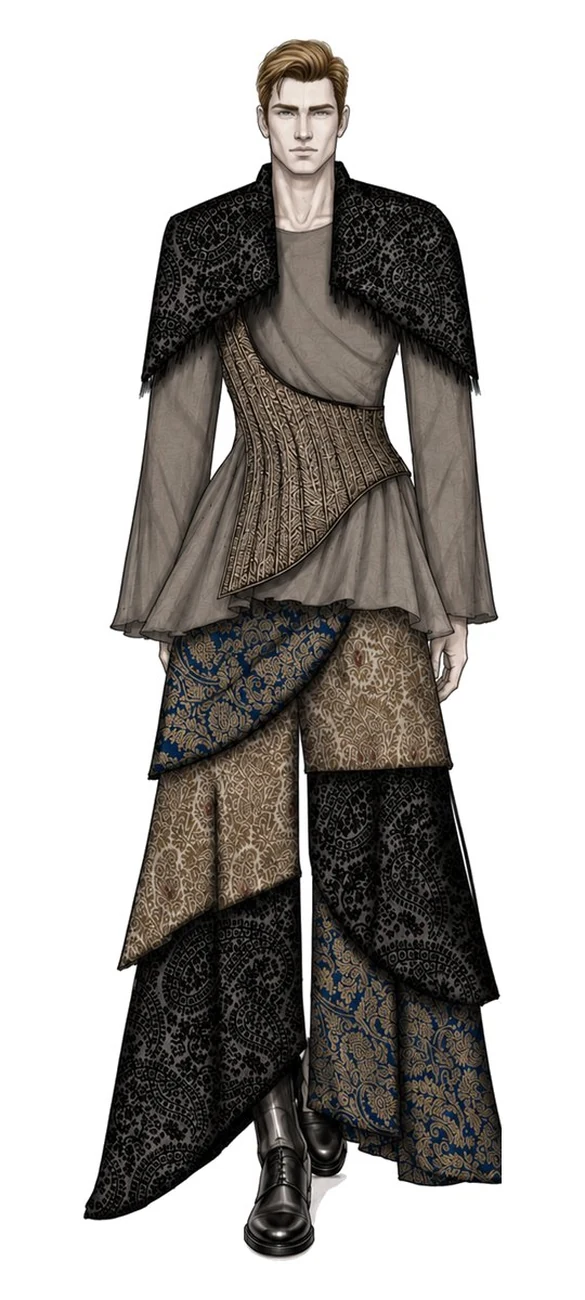 Break the Pattern, ai render, front