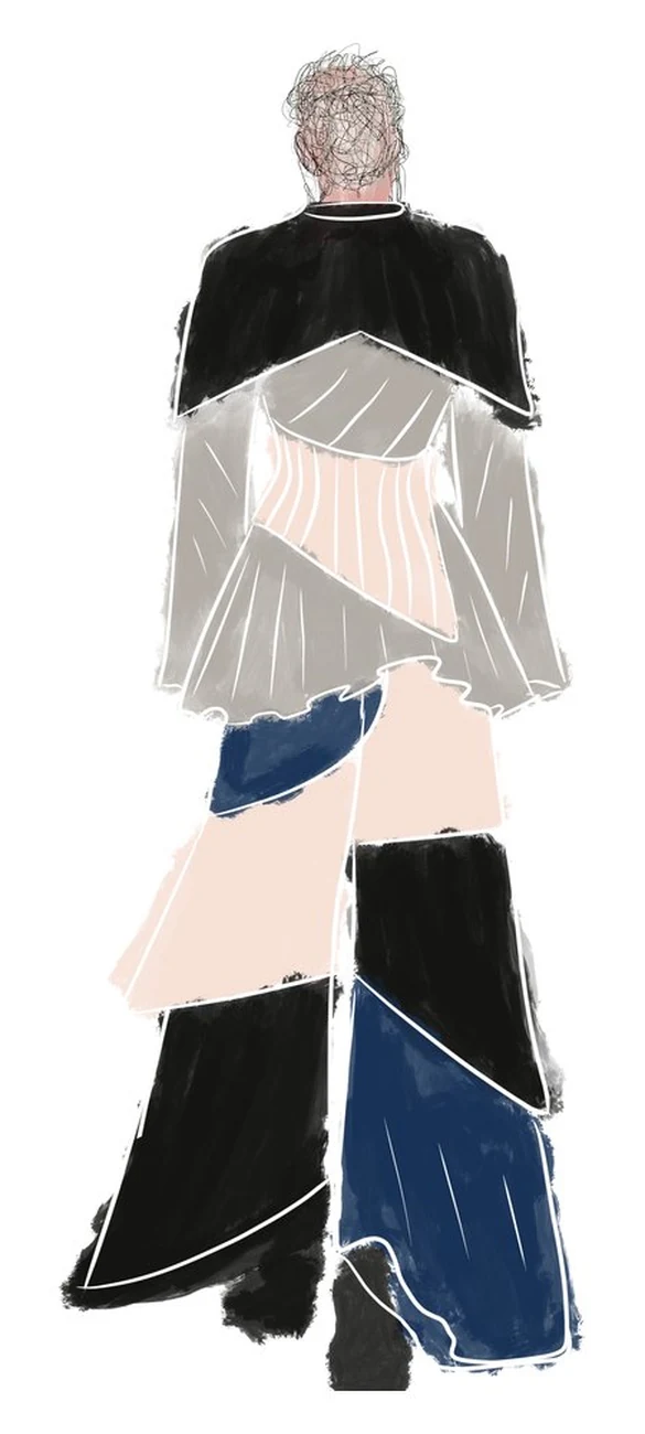 Break the Pattern, illustration, back